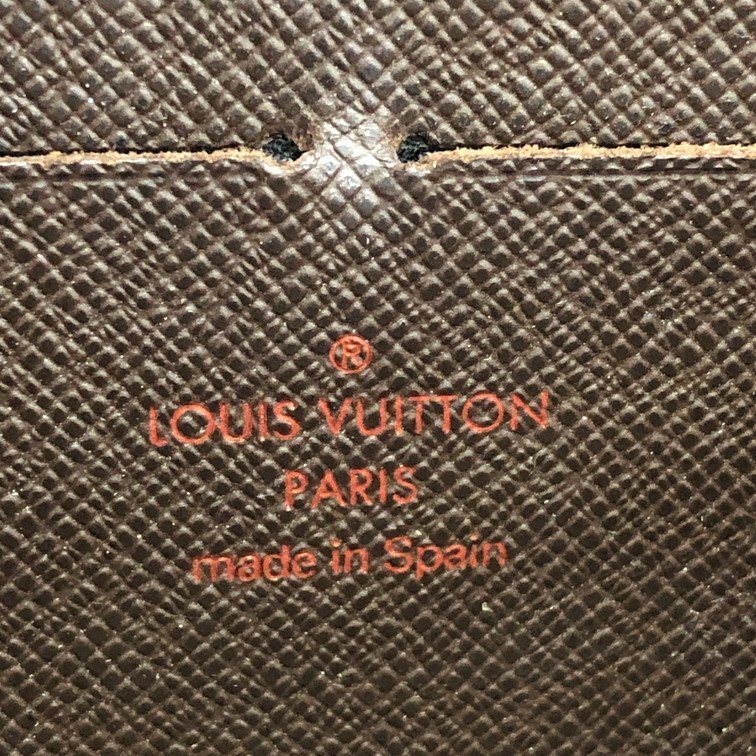 Louis Vuitton　ルイヴィトン　財布　ダミエ　ジッピーウォレット　N60015/CA4067　ジャンク【CCAS7013】_画像6