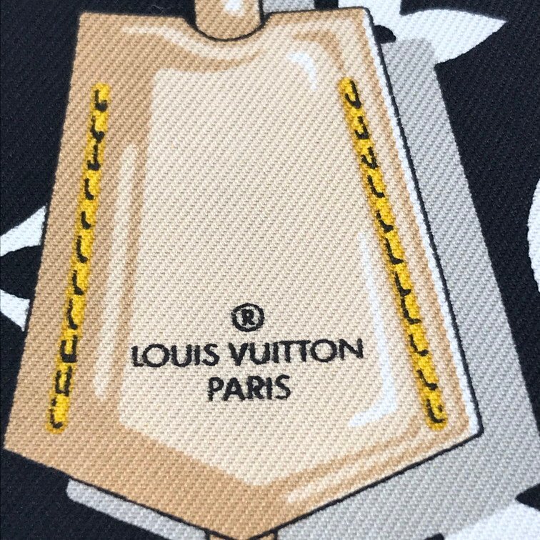 LOUIS VUITTON ルイヴィトン スカーフ ツイリー バンドーモノグラム コンフィデンシャル M78656/MR0169【CCAR4028】_画像3