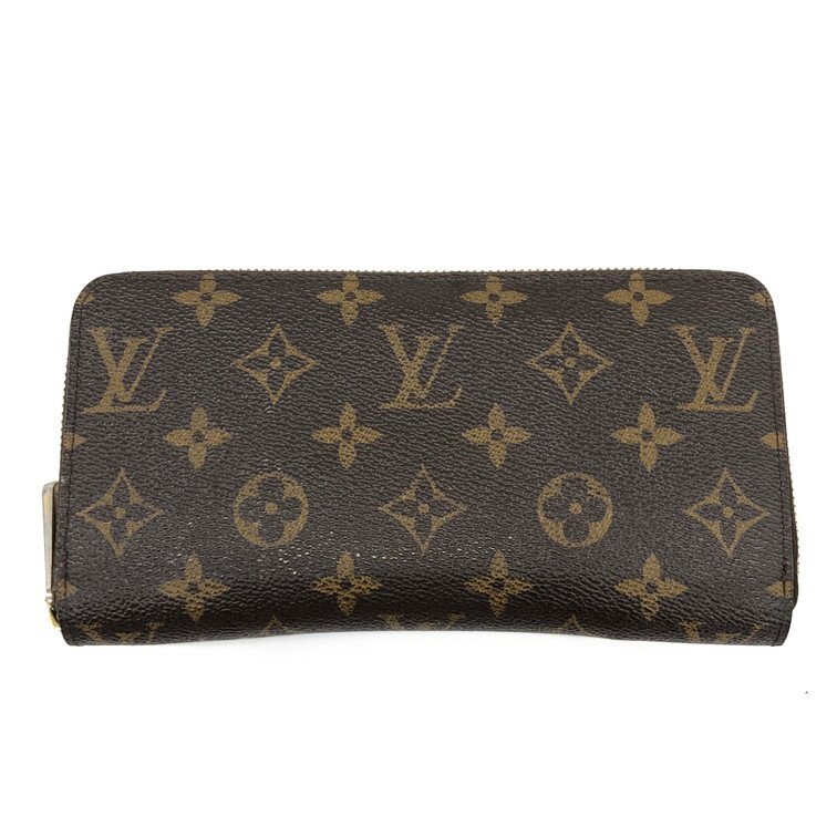 LOUIS VUITTON ルイヴィトン 長財布 モノグラム ジッピー・ウォレット M41895/GI0417 箱あり【CCAT6026】_画像1