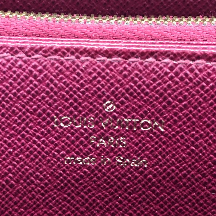 LOUIS VUITTON ルイヴィトン 長財布 モノグラム ジッピー・ウォレット M41895/GI0417 箱あり【CCAT6026】_画像6