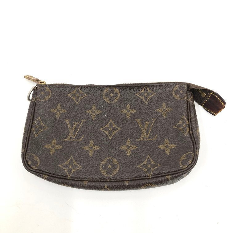 LOUIS VUITTON ルイヴィトン　ポーチ　モノグラム　ポシェットアクセソワール　M51980/FL0032【CCAU3035】_画像1