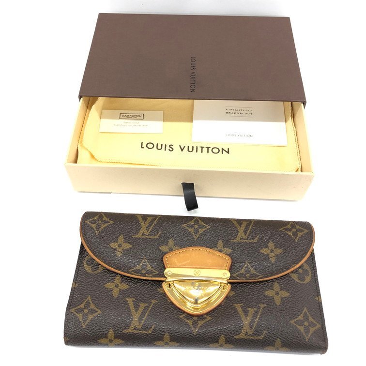 LOUIS VUITTON ルイヴィトン 長財布 モノグラム ポルトフォイユ・ウジェニ M60123 MI3172 箱・付属品付き【CCAU7096】_画像10