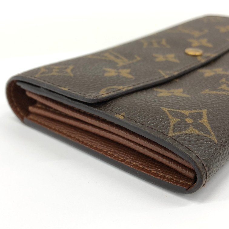 LOUIS VUITTON ルイヴィトン 長財布 モノグラム ポルトフォイユサラ M61734/TH0075【CCAU6002】_画像3