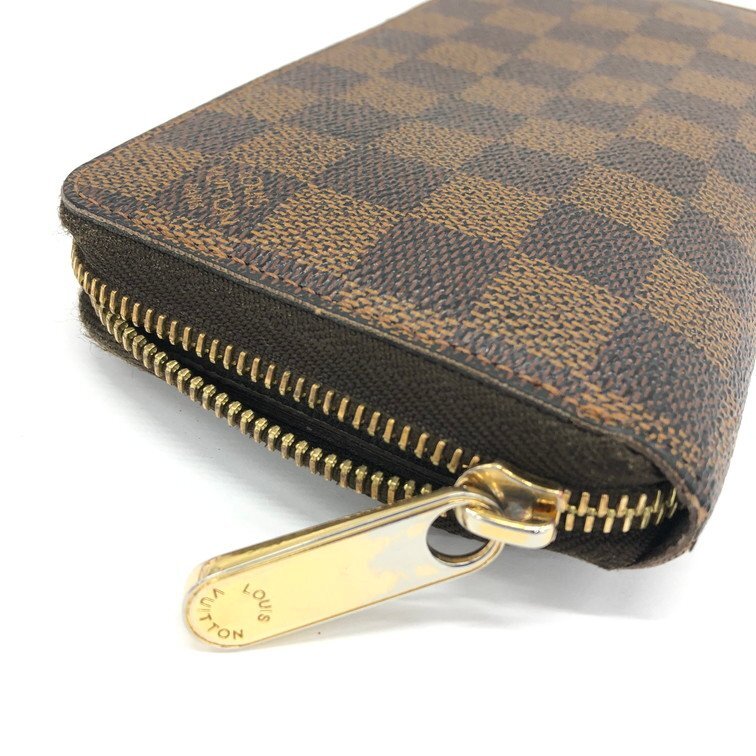 LOUIS VUITTON ルイ・ヴィトン 長財布 ダミエ ジッピーウォレット N41661 CR3111　【CCAU7009】_画像3