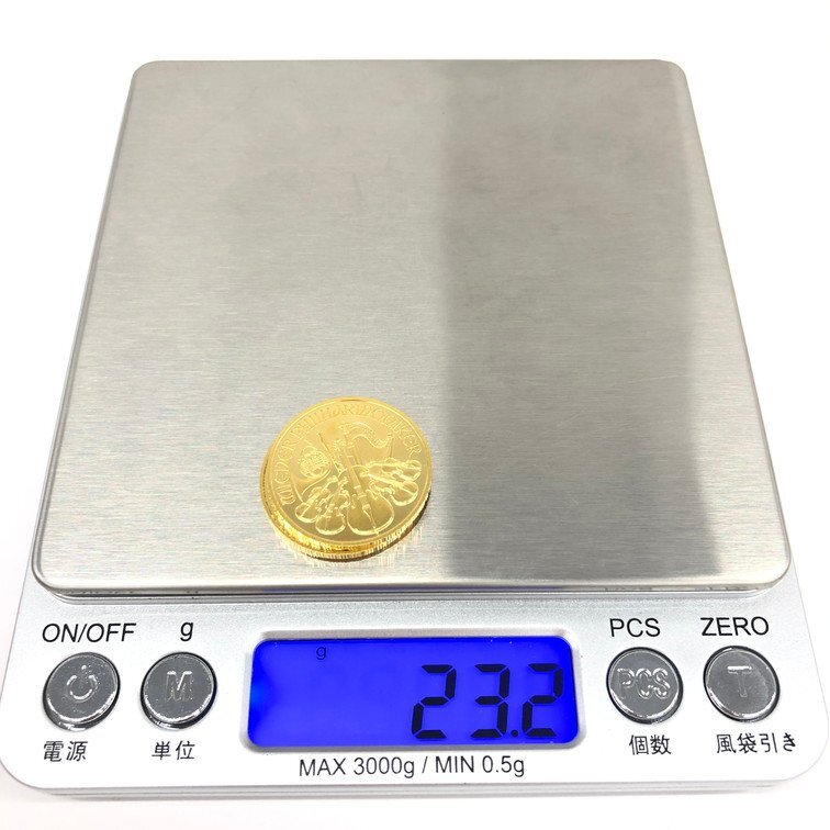 K24IG　ウィーン金貨　ハーモニー　1/4oz　3枚まとめ　総重量23.2g　【CCAR6040】_画像9