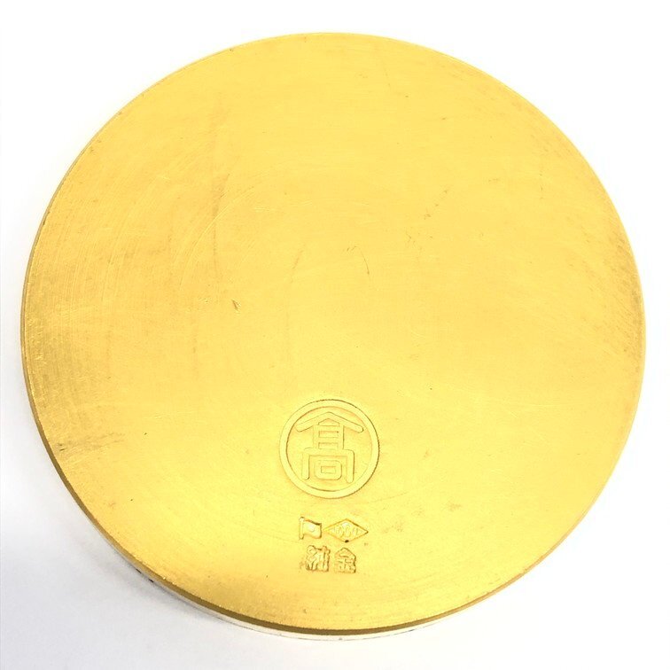 K24 純金メダル 寿 1000刻印 総重量200.8g【CCAR7053】の画像2