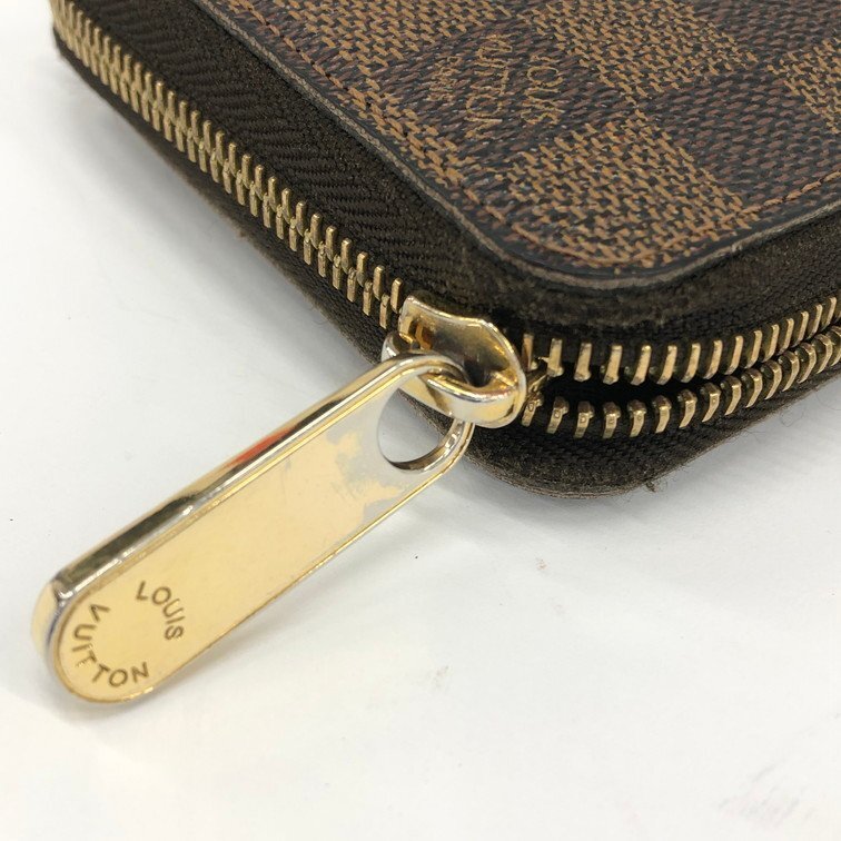 LOUIS VUITTON ルイ・ヴィトン 長財布 ダミエ ジッピーウォレット N41661 CR3111　【CCAU7009】_画像10