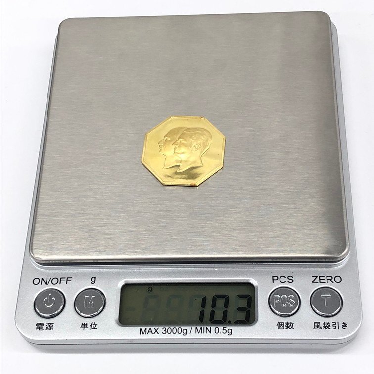 K21.6 イラン 記念メダル 総重量10.3ｇ【CCAU0028】_画像7