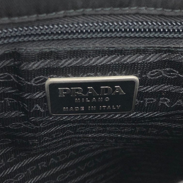 PRADA プラダ ナイロン チェーントートバッグ B8354【CCAW3037】_画像7