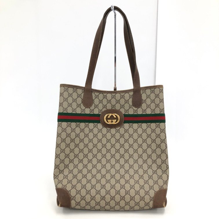 GUCCI グッチ GGキャンバス トート 002・904・0131【CCAW3014】_画像1