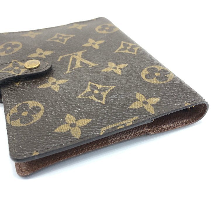 LOUIS VUITTON ルイヴィトン 手帳カバー モノグラム アジェンダPM R20005/SP1005【CCAW7032】_画像4