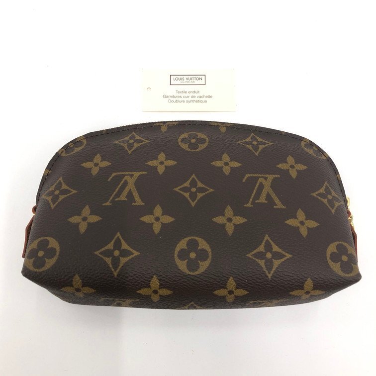 LOUIS VUITTON ルイヴィトン 化粧ポーチ モノグラム ポシェットコスメティック M47515/CA1908【CCAX3020】_画像2