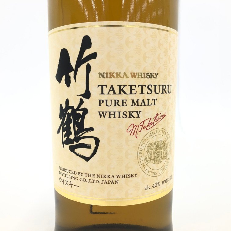 NIKKAnika whisky bamboo crane pure malt 700ml 43 times domestic sake not yet . plug [CCAX3003]* Tokyo Metropolitan area inside limitation shipping *