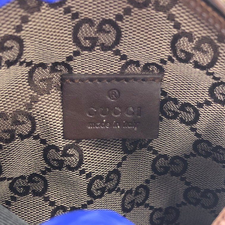 GUCCI グッチ ウエストバッグ GG ベージュ系 28565【CCAX3023】_画像7