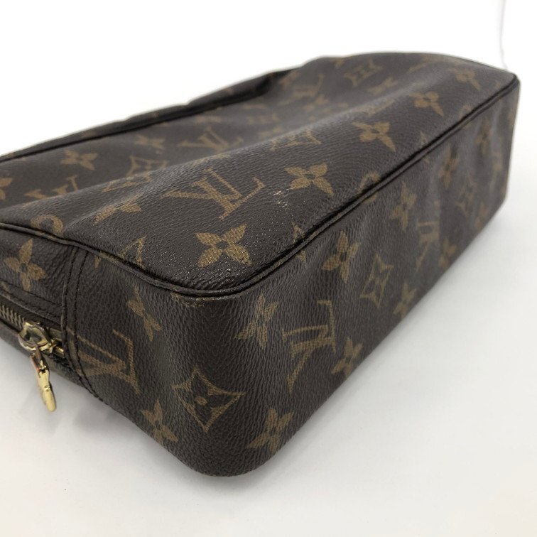 LOUIS VUITTON ルイヴィトン ポーチ モノグラム トゥルーストワレット M47524/NO0965【CCAX3029】_画像3