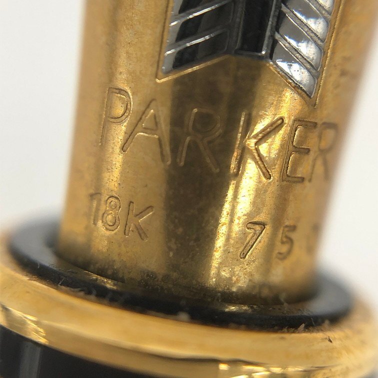 1987　パーカー 万年筆 デュオフォールド センテニアル　PARKER Duofold Centenial（細字）18K【CCAX6010】_画像4