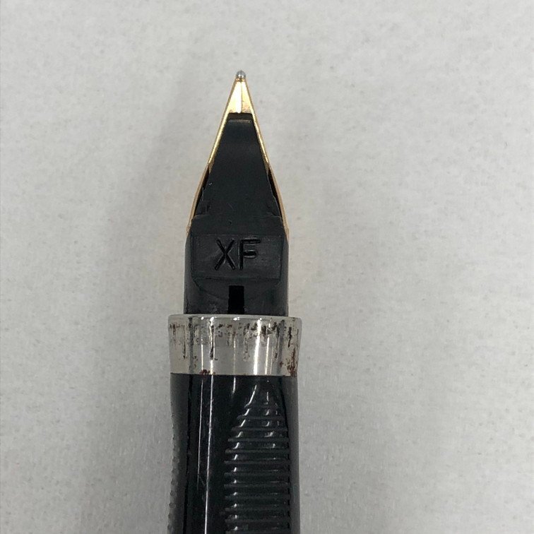 PARKER パーカー 万年筆 ペン先14K刻印 ケース付き【CCAY2013】_画像3