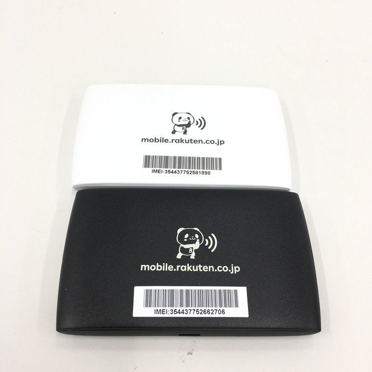 Rakuten Wifi Pocket 2c/UQ WiMAX2＋ Speed WiFi NEXT W05 ポケットWiFi 3点 おまとめ 判定〇 【CCAY9014】の画像6