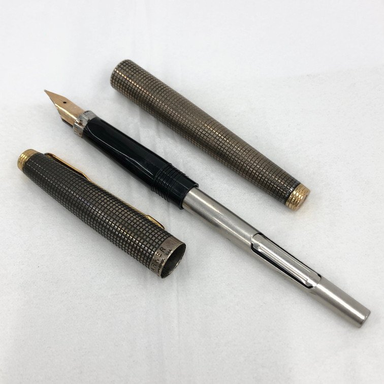 PARKER パーカー 万年筆 ペン先14K刻印 ケース付き【CCAY2013】_画像6