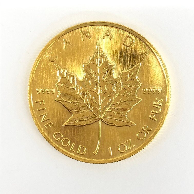 K24 original gold Maple leaf gold coin 1 ounce 31.1g[CCAY6022]