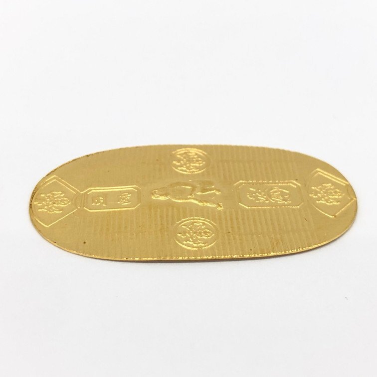  оригинальный золотой 1000 печать маленький штамп 4.1g[CCAY6018]