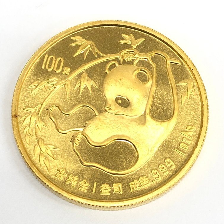 K24 gold money China Panda gold coin 5 point . summarize gross weight 59.3g[CCAY7100]