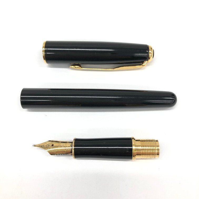 PARKER SONNET パーカー ソネット 万年筆 ペン先18K 750 ブラック×ゴールドカラー【CCAZ4020】_画像4