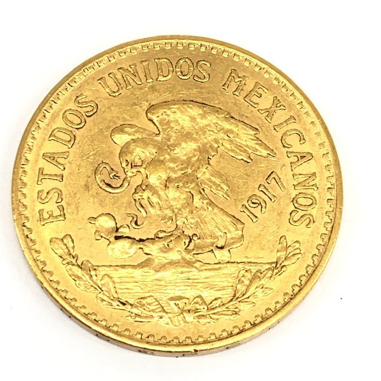 K21.6 金貨幣 メキシコ 2点おまとめ 総重量24.9g【CCAY8013】の画像2