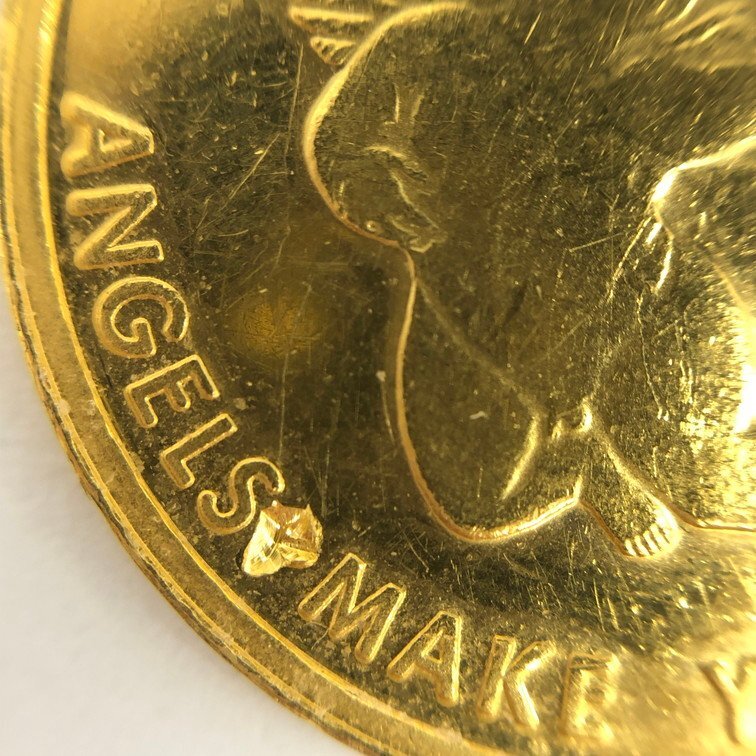K24 оригинальный золотой Angel золотая монета 2.5g[CCAY6020]