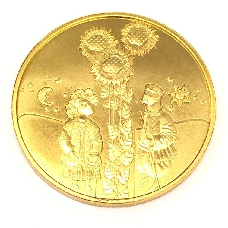  оригинальный золотой 999 печать международный CDC2022 год память золотой медаль 25.2g[CCAZ1007]