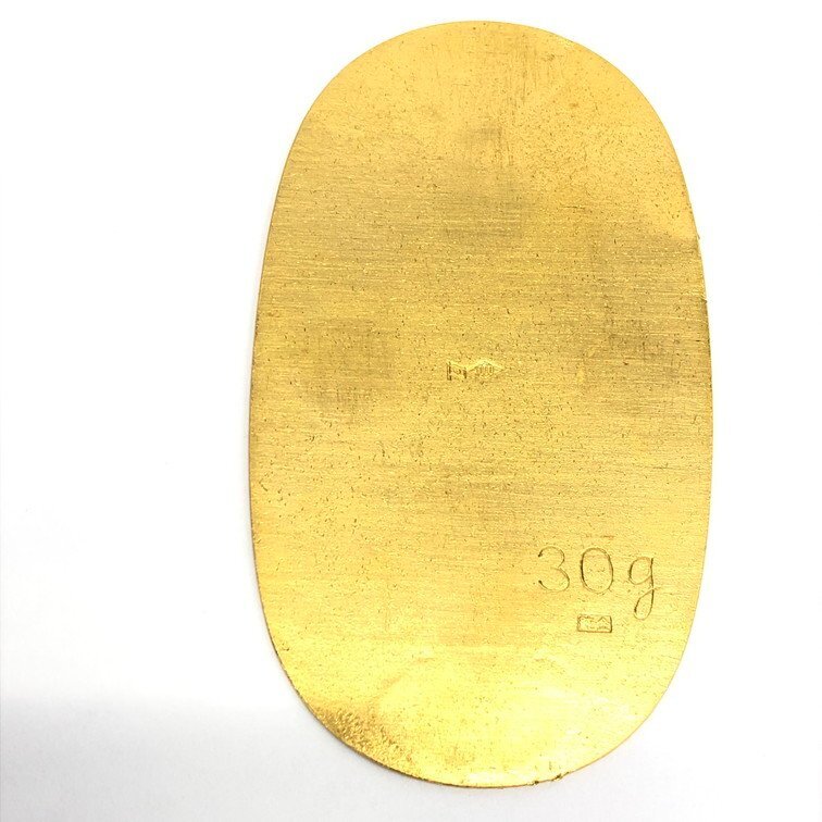 K24 純金小判 純金・1000刻印 2点おまとめ 総重量80.0g【CCAY7069】の画像5
