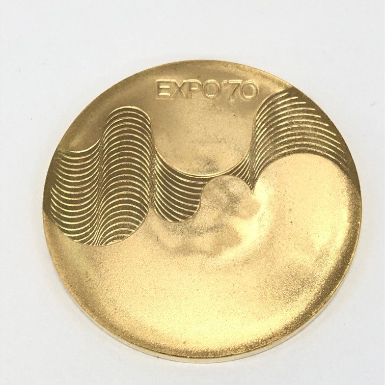 K18 золотой медаль Япония всемирная выставка память медаль 750 печать масса 13.4g[CCAY7028]