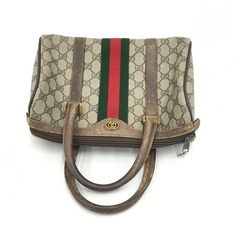 GUCCI グッチ ハンドバッグ オールドグッチ 40・02・006【CCAZ6042】_画像3