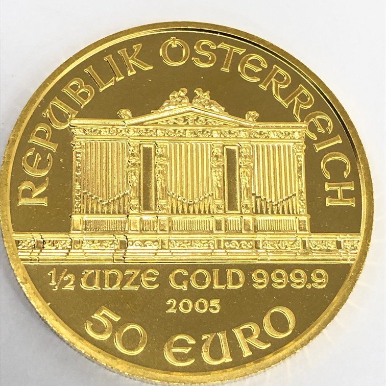 K24 gold money Austria Phil is - moni - gold coin 100 euro 7 point 50 euro 1 point . summarize gross weight 233.7g[CCAY8003]