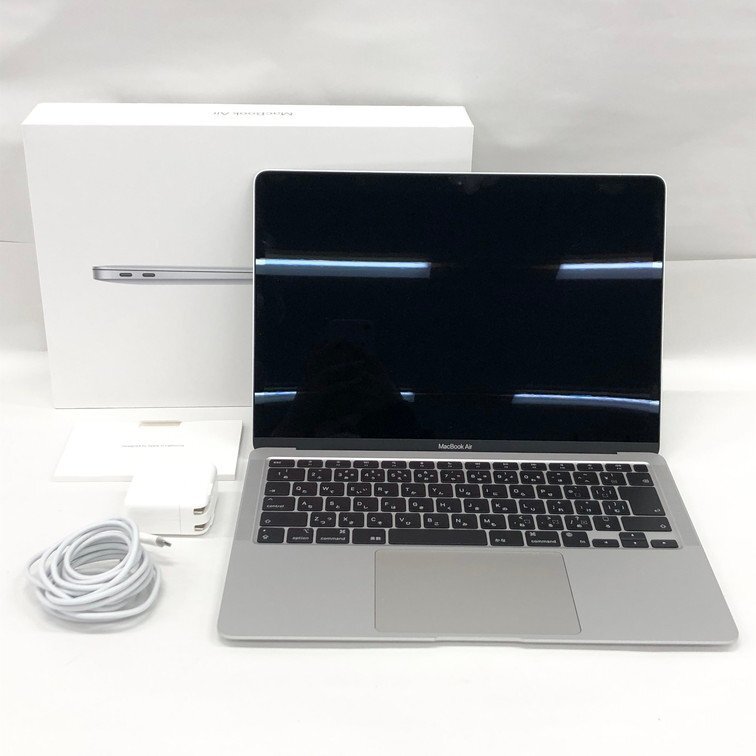 Apple　MacBook Air　M1チップ搭載　13インチ　A2337　シルバー　初期化済み 512GB【CCBA6044】_画像1