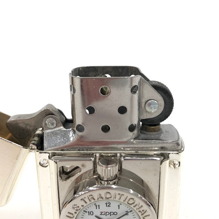 ZIPPO ジッポ U.S TRADITIONAL オイルライター 木箱付き【CCBA3047】_画像5