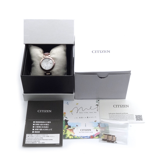  Citizen XC XC mizu коллекция ограниченный выпуск 1800шт.@ sakura pink наручные часы super titanium silver часы CITIZEN Yokohama BLANC