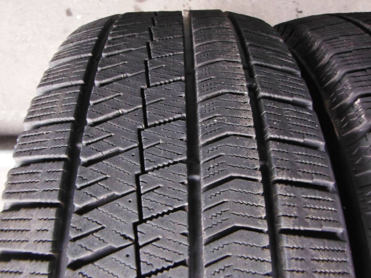 P2510　送料無料! 2本SET価格! 溝有 スタッドレス 215/55R17 ブリヂストン BS BLIZZAK VRX2 215/55-17 215/55/17 エアーチェック済!_画像8