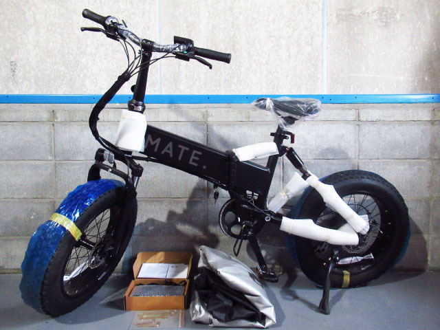 未使用 見学・試乗可能 MATE X 750 電動アシスト自転車 油圧式 ディスクブレーキ Eバイク ブラック 管理24D0331Dの画像1