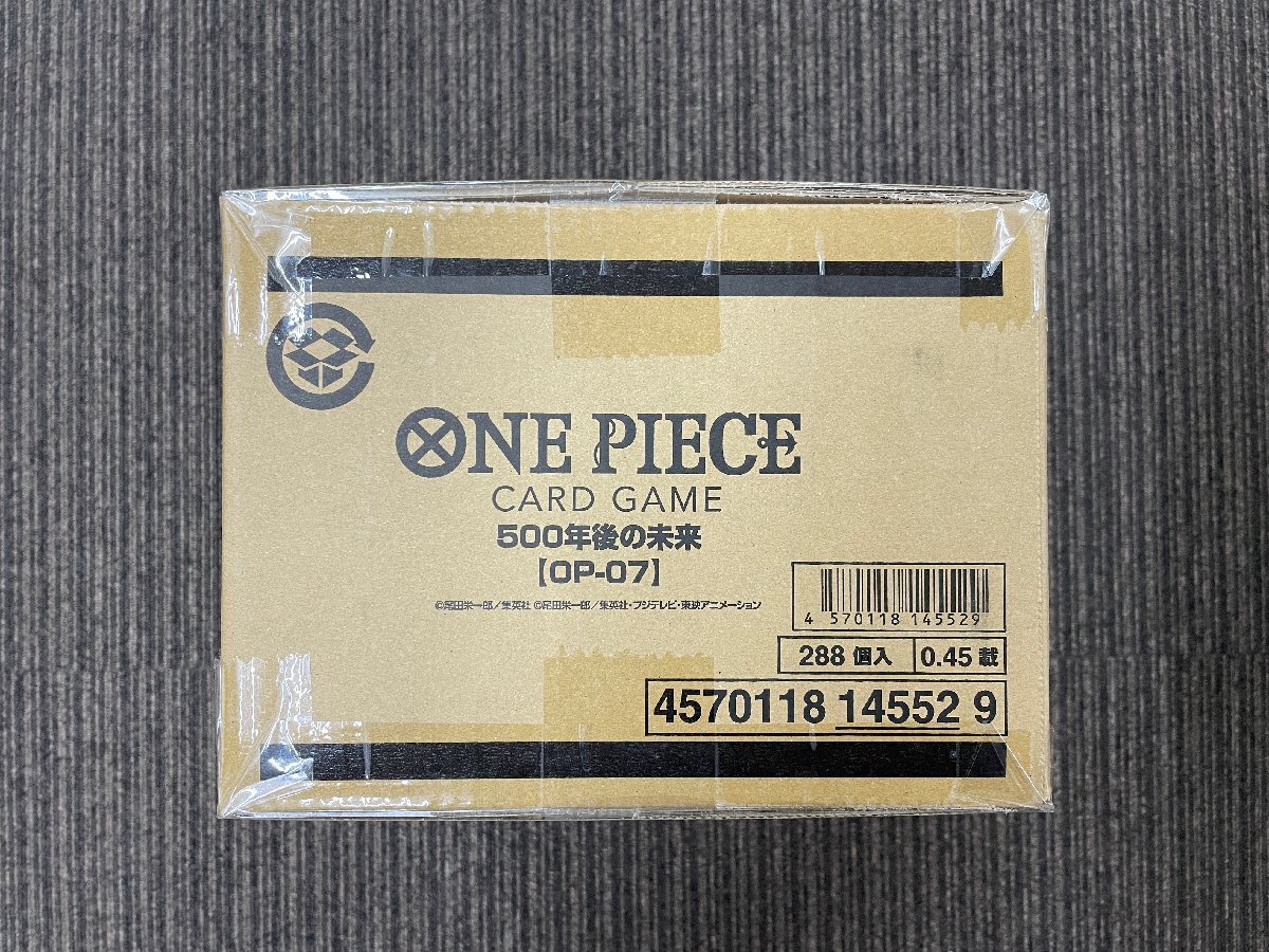 ONE PIECE カードゲーム 500年後の未来【OP-07】 未開封 1カートン（12BOX入り）（伝票跡無し）_画像1