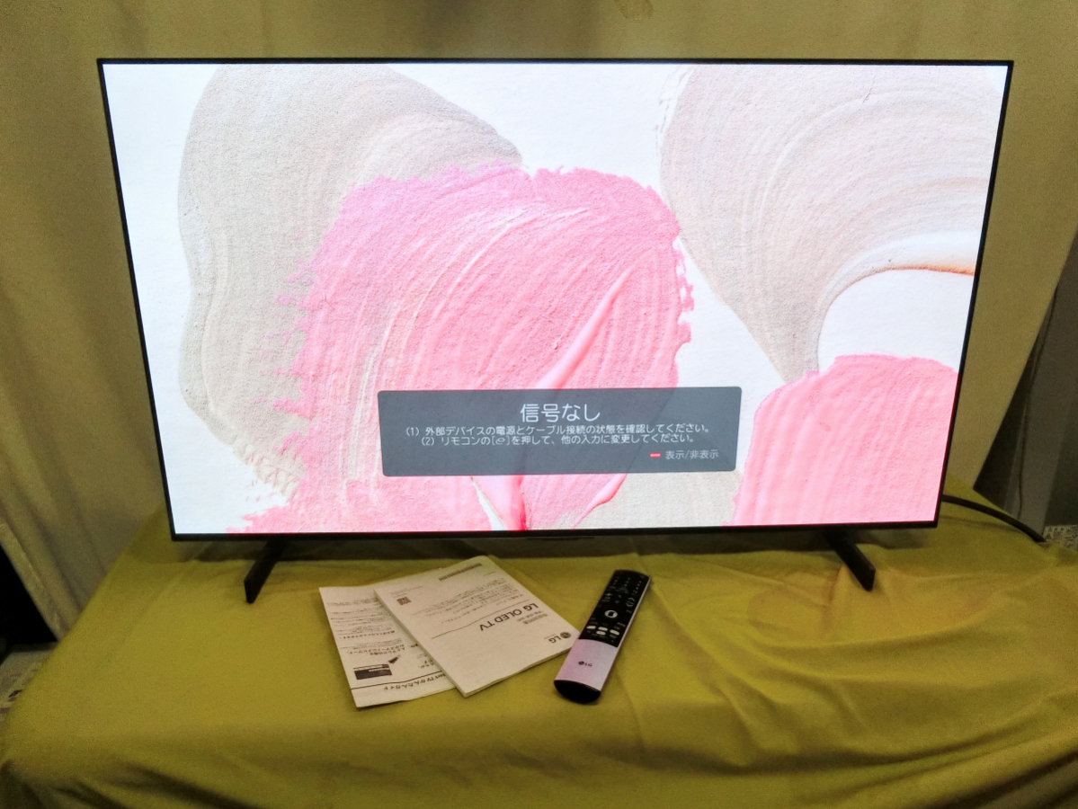 2022年製　 LG OLED42C2PJA 4K 有機ELテレビ 42型 A-CAS内蔵　MT_画像1