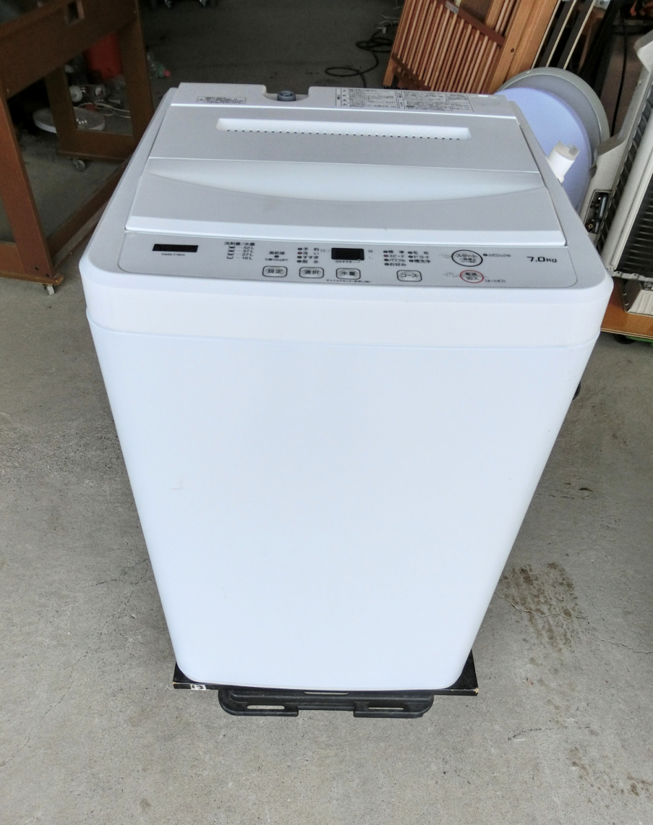 YAMADA SELECT 縦型洗濯機 YWM-T70H1 2021年製 標準洗濯容量 7.0kg MT