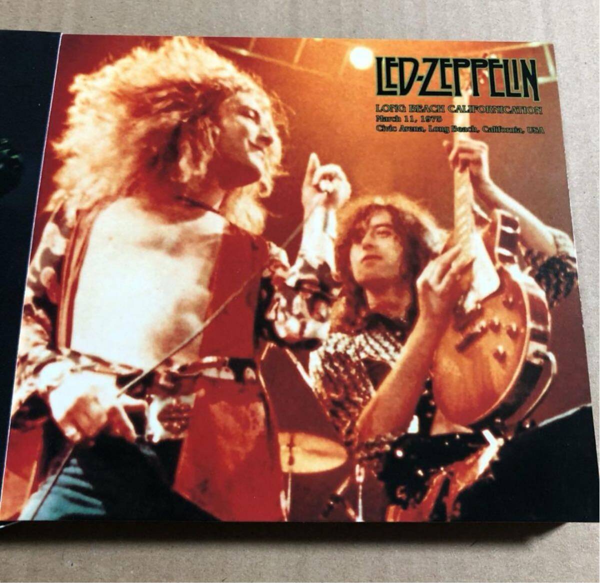 SBD！初回限定版！デジパック仕様！プレス3CD！LED ZEPPELIN / レッド・ツェッペリン / LONG BEACH CALIFORNICATION / 1975