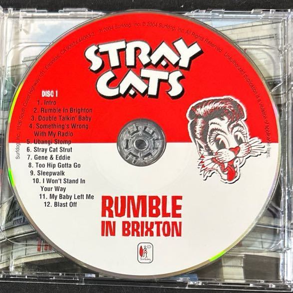帯付き！国内盤！2CD！STRAY CATS / ストレイ・キャッツ / RUMBLE IN BRIXTON / ランブル・イン・ブリクストン