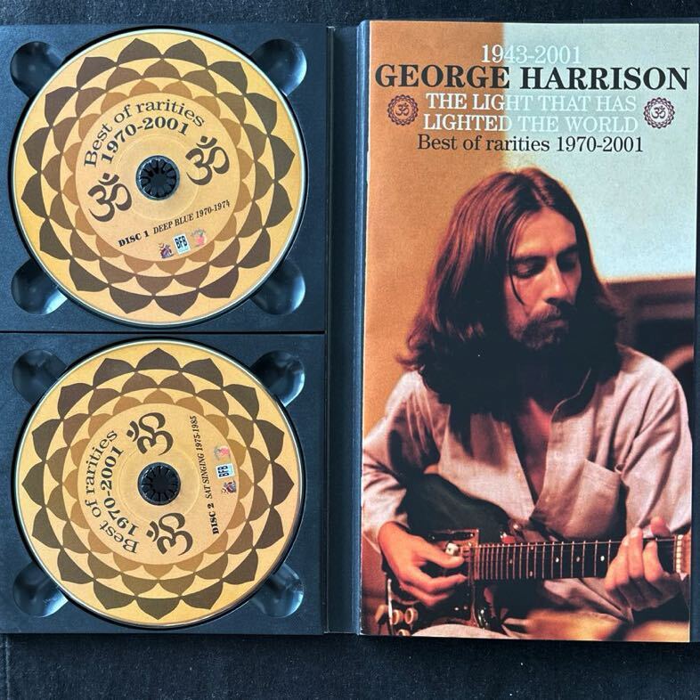 3CD+DVD！George Harrison / ジョージ・ハリソン / THE LIGHT THAT HAS LIGHTED THE WORLD - BEST OF RARITIES 1970-2001