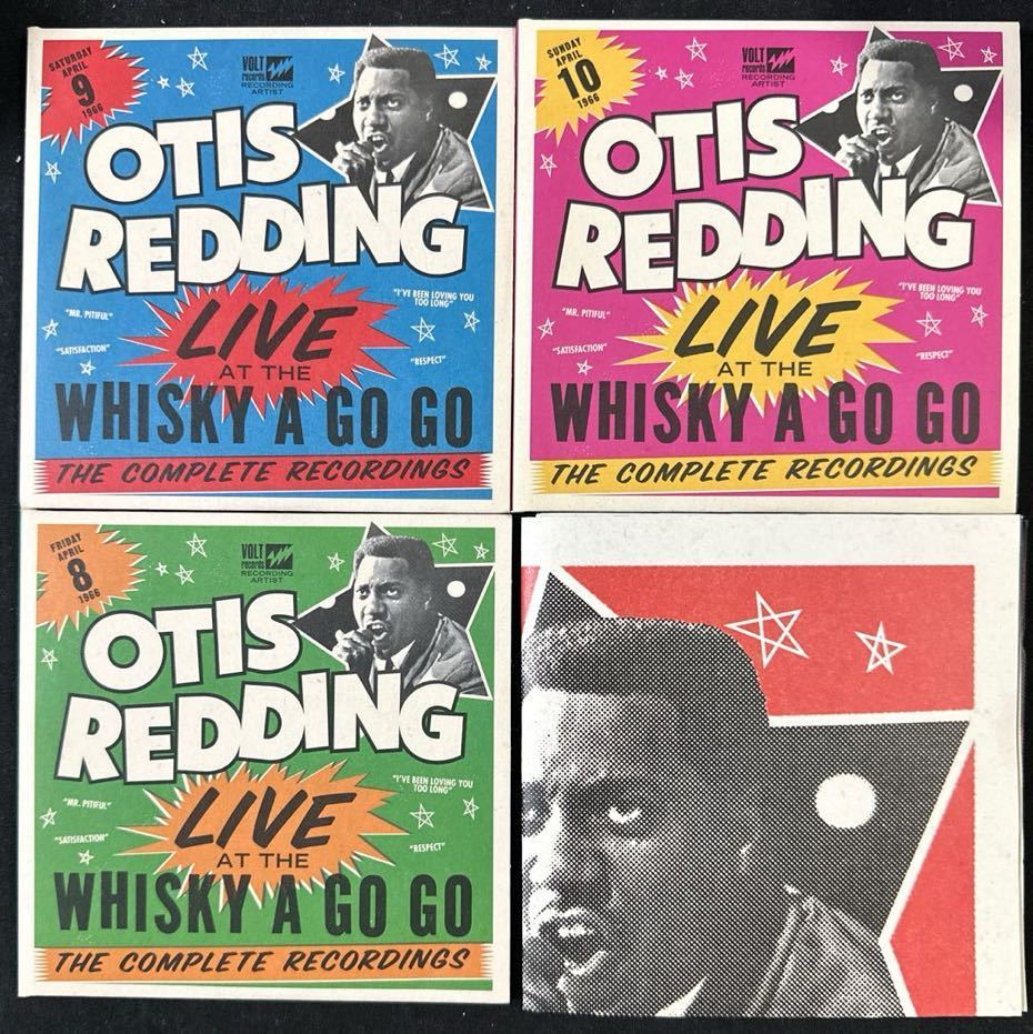 3 Days！6×CDセット！LIVE AT THE WHISKY A GO GO / OTIS REDDING / オーティス・レディング