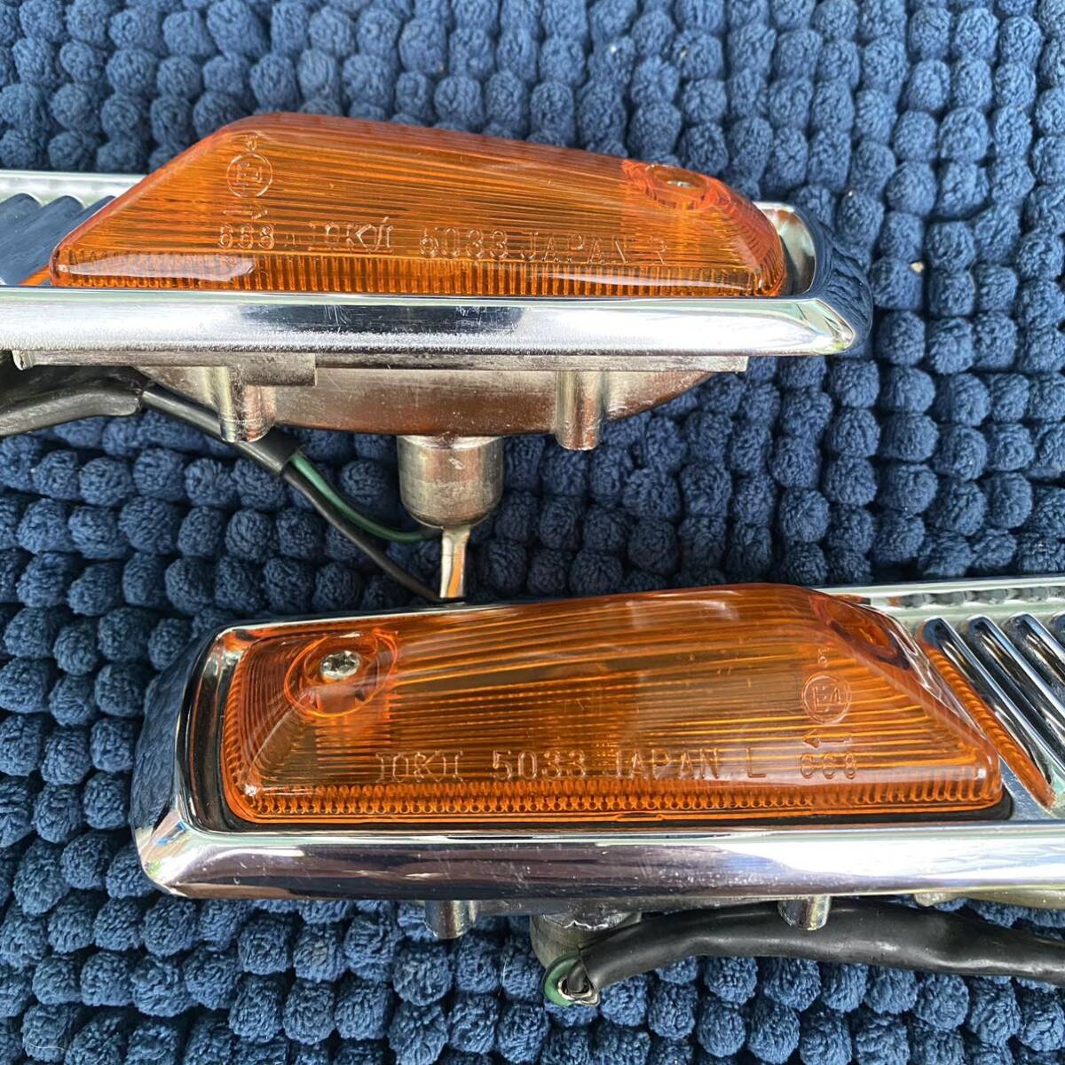  rare Nissan original part IKI Nissan Cedric Gloria 330 331 side turn signal side marker that time thing deco truck old car 