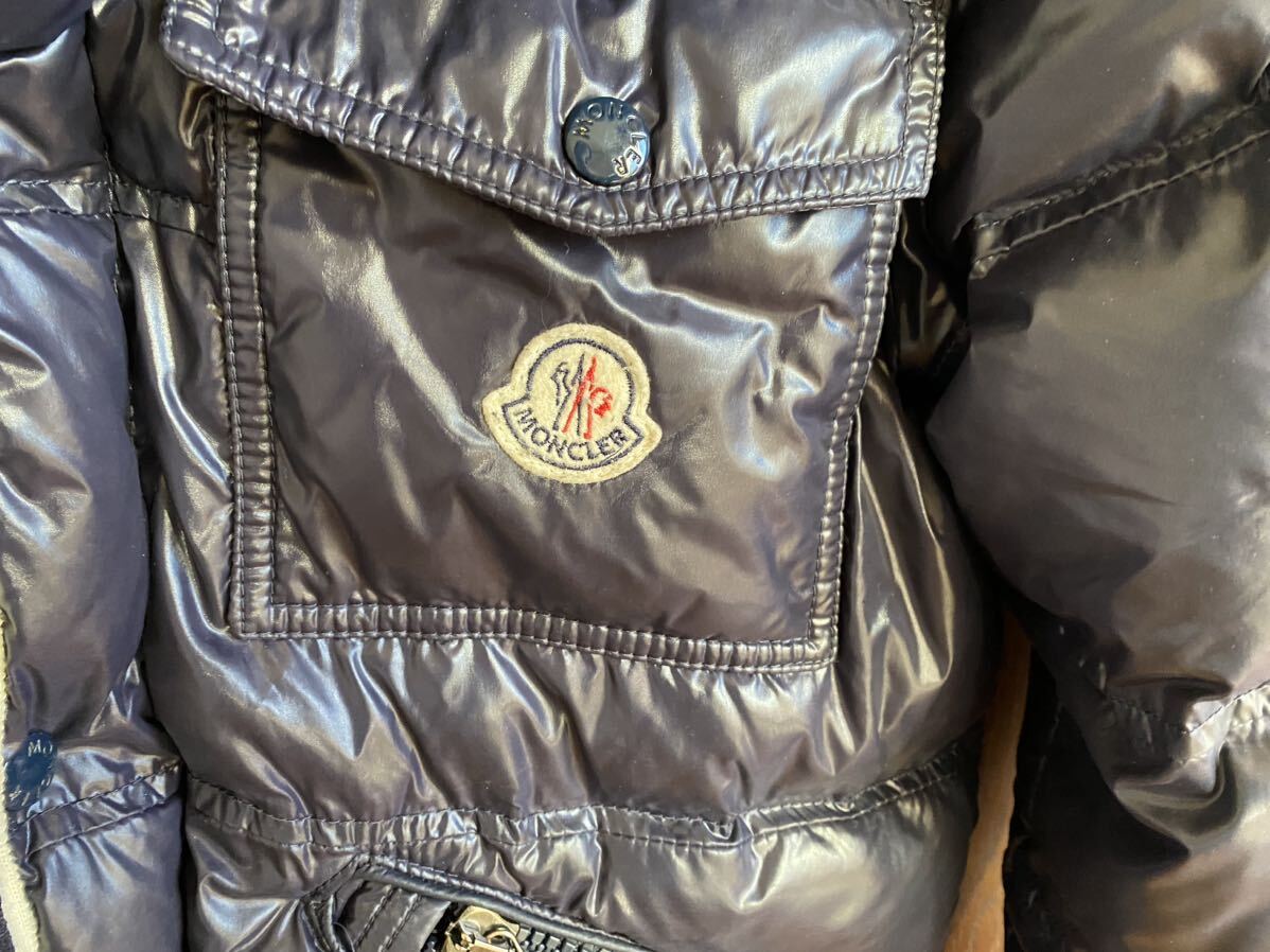 モンクレール MONCLER ダウンジャケット ネイビーサイズ２_画像3