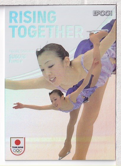o79【2024EPOCH TEAM JAPAN Winter Orympians】Rising Together パラレル 村主章枝 75枚限定の画像1