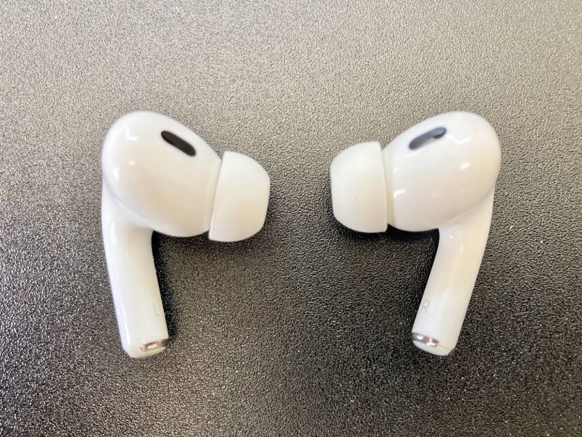  Apple AirPods Pro 第2世代 USB-C ホワイト MTJV3J/A エアポッズ ワイヤレスイヤホン (24/3/17)_画像6